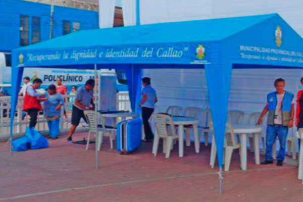Carpas para Campañas de Salud